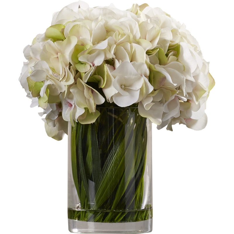Collingwood Hydrangea Acrylic Water Vase & Reviews Joss & Main
